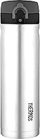 Vista 1 de Thermos 16 Ounce Direct Drink Bottle, Stainless Steel