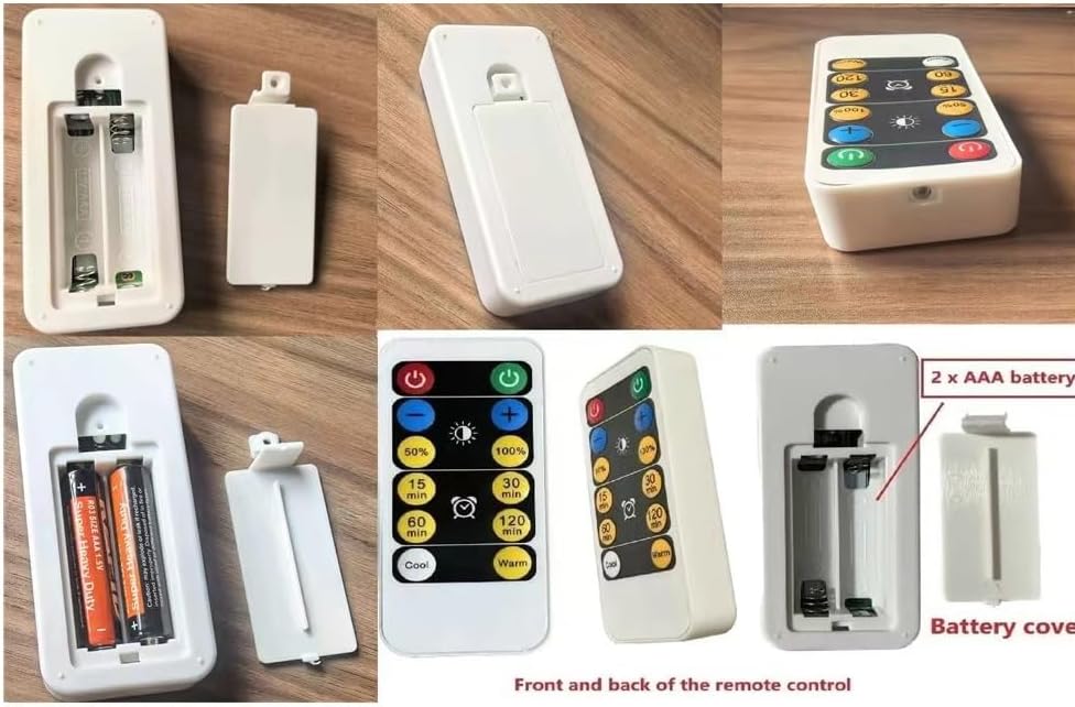 KEFA Nordic American Retro Wall Lamp,Battery Operated Wall Sconces 2 Pack，Black Metal Solid Wood Wall Light Fixture for Indoor Bedroom, Lounge, Farmhouse with Remote Control Dimmable Light Bulb (Size