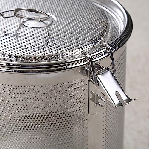 Passoire d'assaisonnement en acier inoxydable durable avec chaîne de fixation - 7