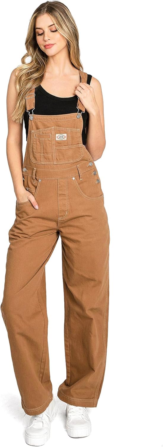 90s Retro Dungaree Utility Chino Denim Jumpsuit Jean Overalls