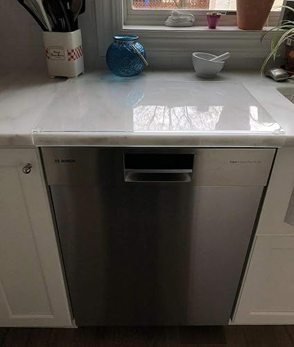 Miniatura 6 de Tabla de cortar transparente para cocina con borde antideslizante de 24 pulgadas de ancho x 16 pulgadas de largo (pequeño) AZM Displays