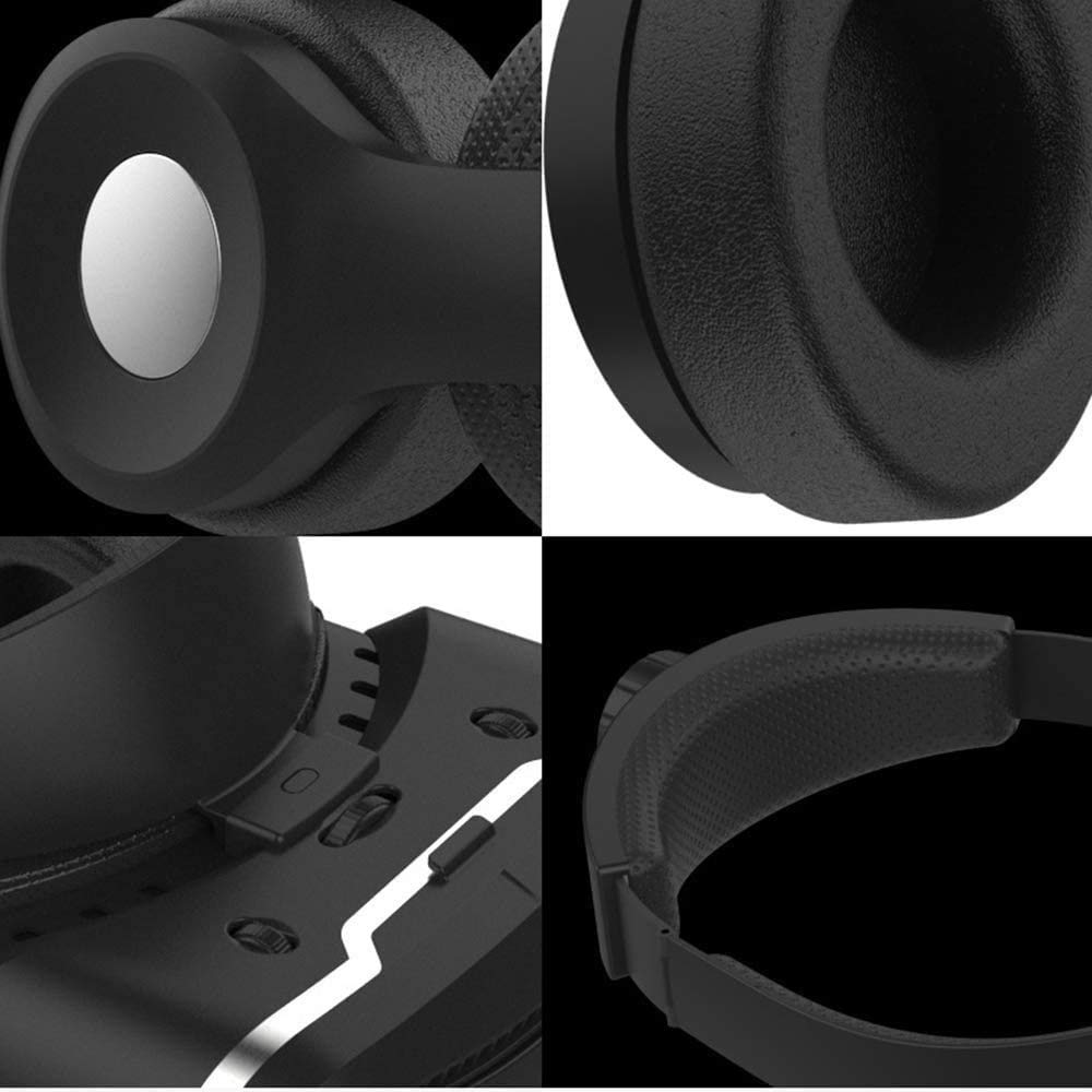 VR Auriculares, 3D Eye Protection Reality Virtual Goggles a Cómodo Reloj 360 Películas para Android, iOS (Solo por 4.7-6.53 Pulgadas)