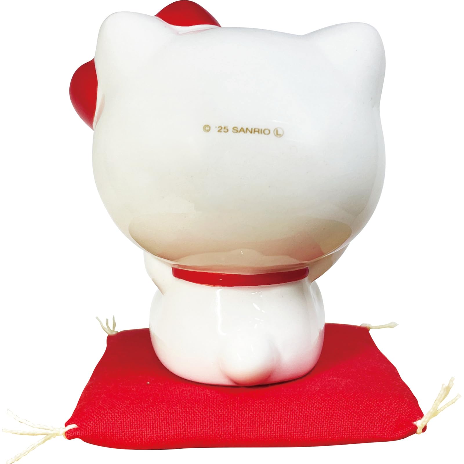 サンリオ ハローキティ 七福神 うちでのこづち 座布団 陶器製 置物 フィギュア 未使用】ハローキティ 七福きてぃねこ 七福神 陶器 置物 サンリオ レア
