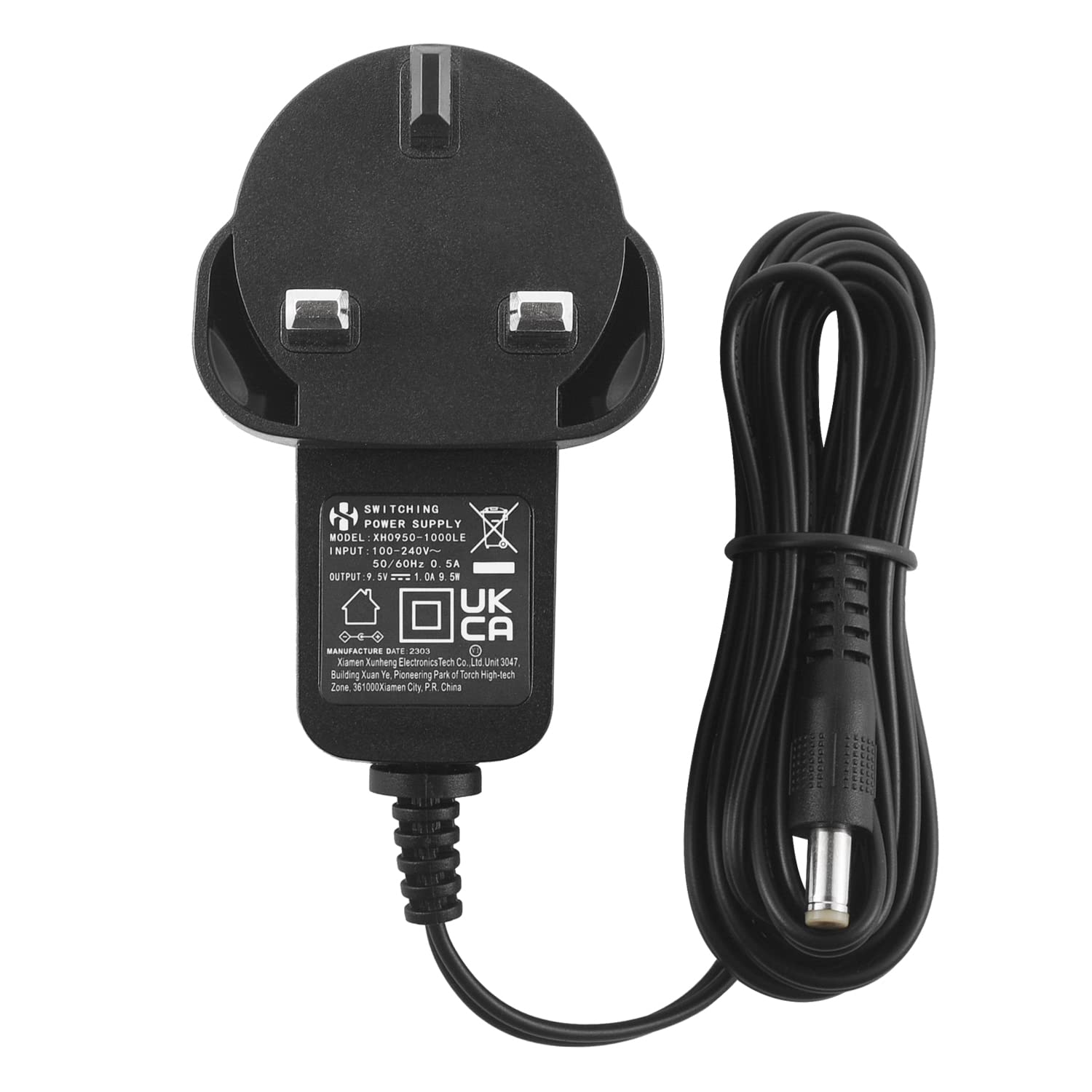 Casio Lk100 Power Cord 9V 850mA AC Adaptor Adapter Power Supply