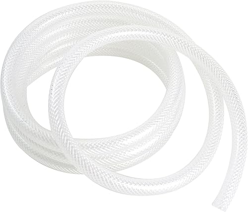 Miniatura 10 de Tubo de vinilo de plástico de manguera trenzada transparente de 5/8 pulgadas de diámetro interior x 7/8 pulgadas de diámetro exterior de 50 pies