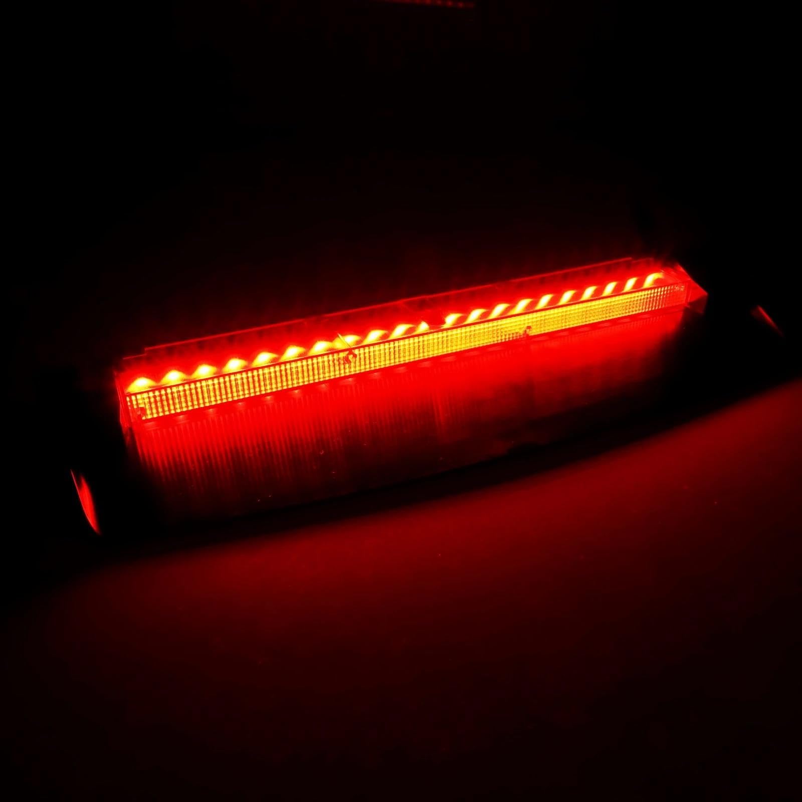Generico Luci Terzo Stop Per A4 S4 Berlina/Berlina (B8/8K2) 2007 2008 2009 2010 2011 2012 2013 2014 2015 Luce Di Stop A LED Rossa Di Livello Superiore Montaggio Alto Luce Arresto