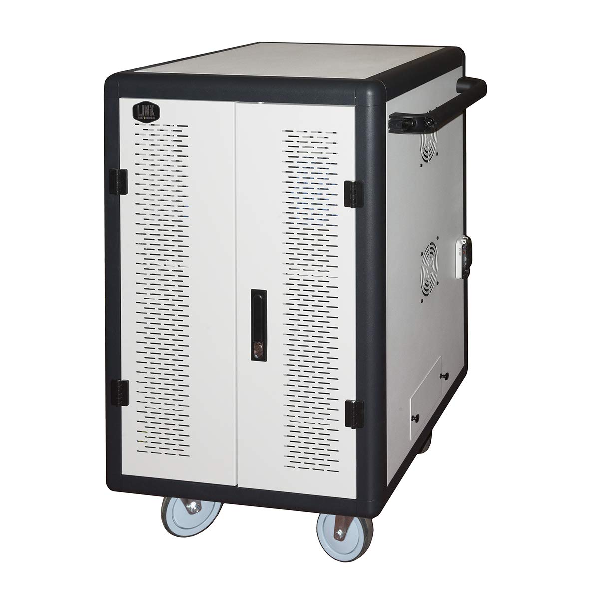 Link Armoire LOGEMENT 30 TABLETTES avec Roues