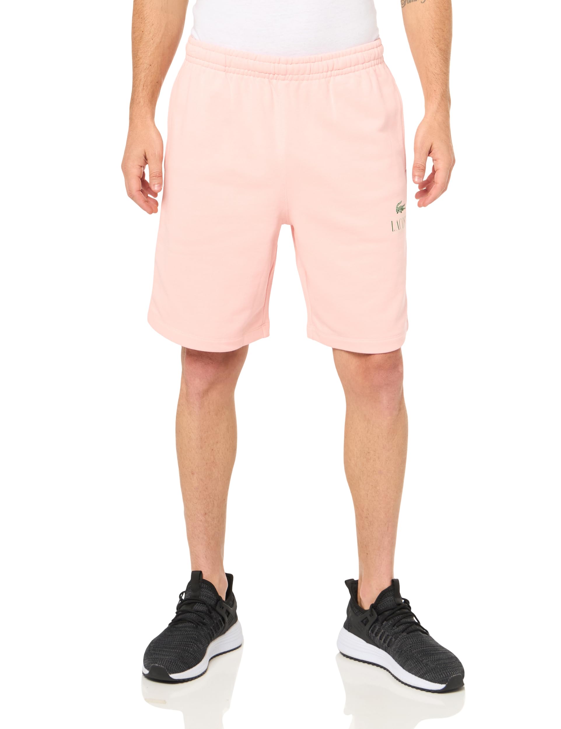 Lacoste Men's Regular Fit Shorts with Adjustable Waist 4"