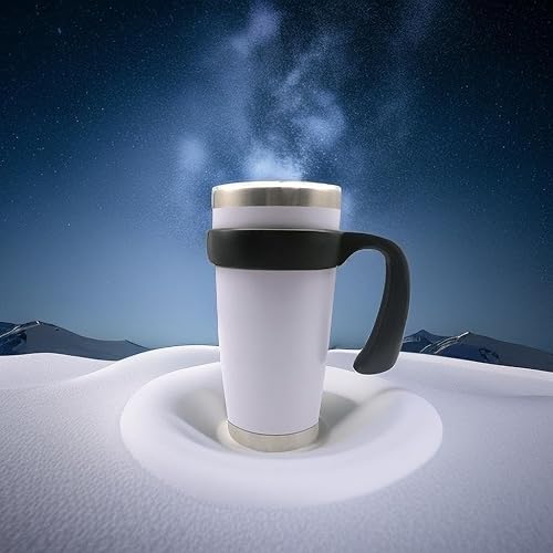 Miniatura 6 de Mango de vaso de 20 onzas, antideslizante para taza de viaje con agarre para vasos aislados al vacío, adecuado para trail, Sic, Yeti Rambler, Ozark