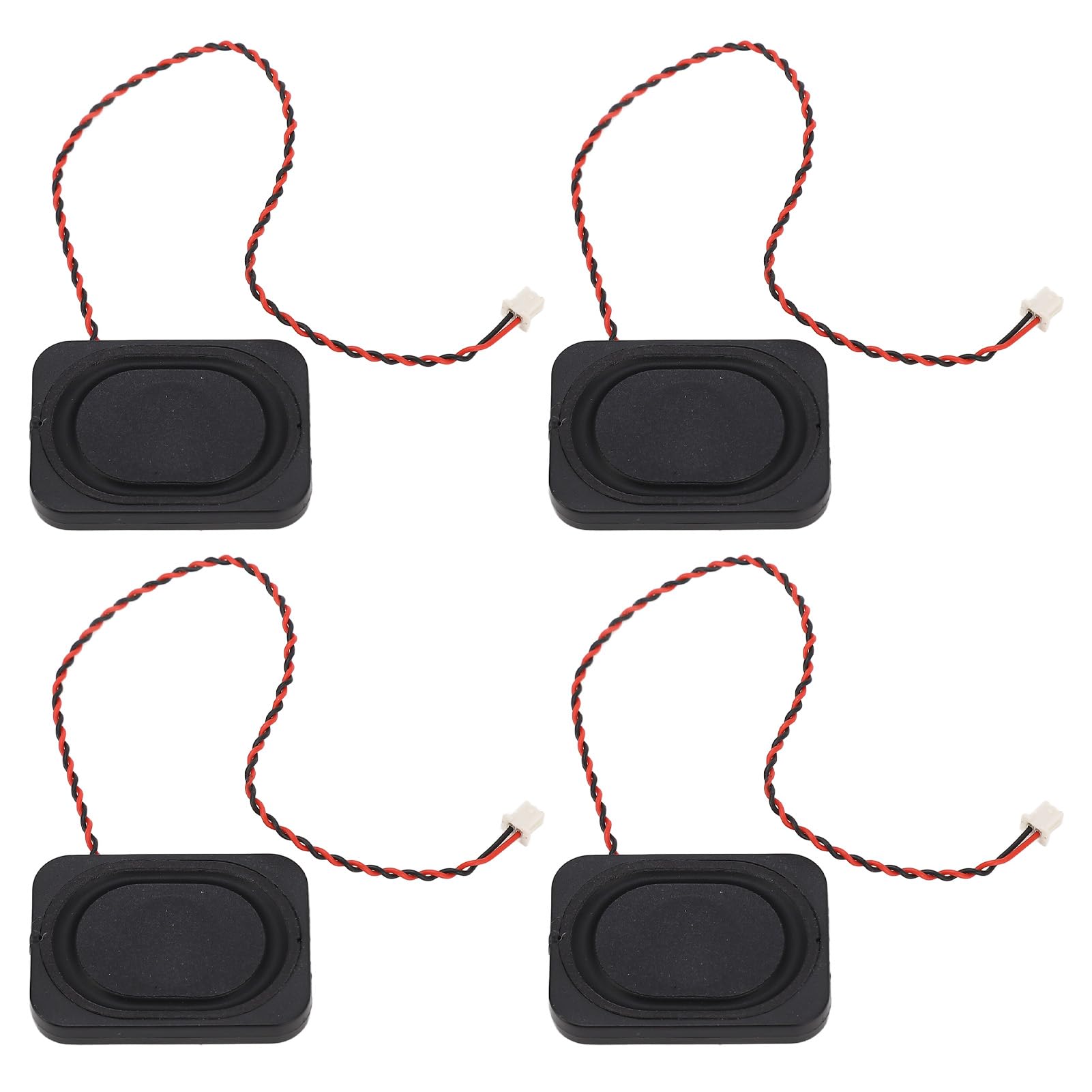 4Szt 2535 Głośnik Wnękowy, 25 * 35mm Mini Głośnik 2W 8Ω 0 Do 20Khz Pełna Charakterystyka Częstotliwościowa Audio Głośnik Wnęki Dźwiękowej Terminal Jst, Do Laptopów, Telefonów Wideo, Płyt Dvd