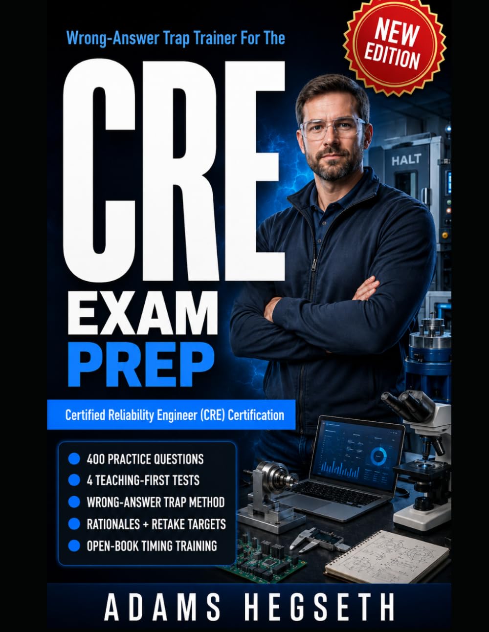 Certified Reliability Engineer (CRE) Exam Prep Wrong-Answer Trap Trainer: TURN OPEN-BOOK PRESSURE INTO FAST, BLUEPRINT-TRUE RELIABILITY DECISIONS — A ... TRAP TRAINER FOR ASQ CRE PREPARATION