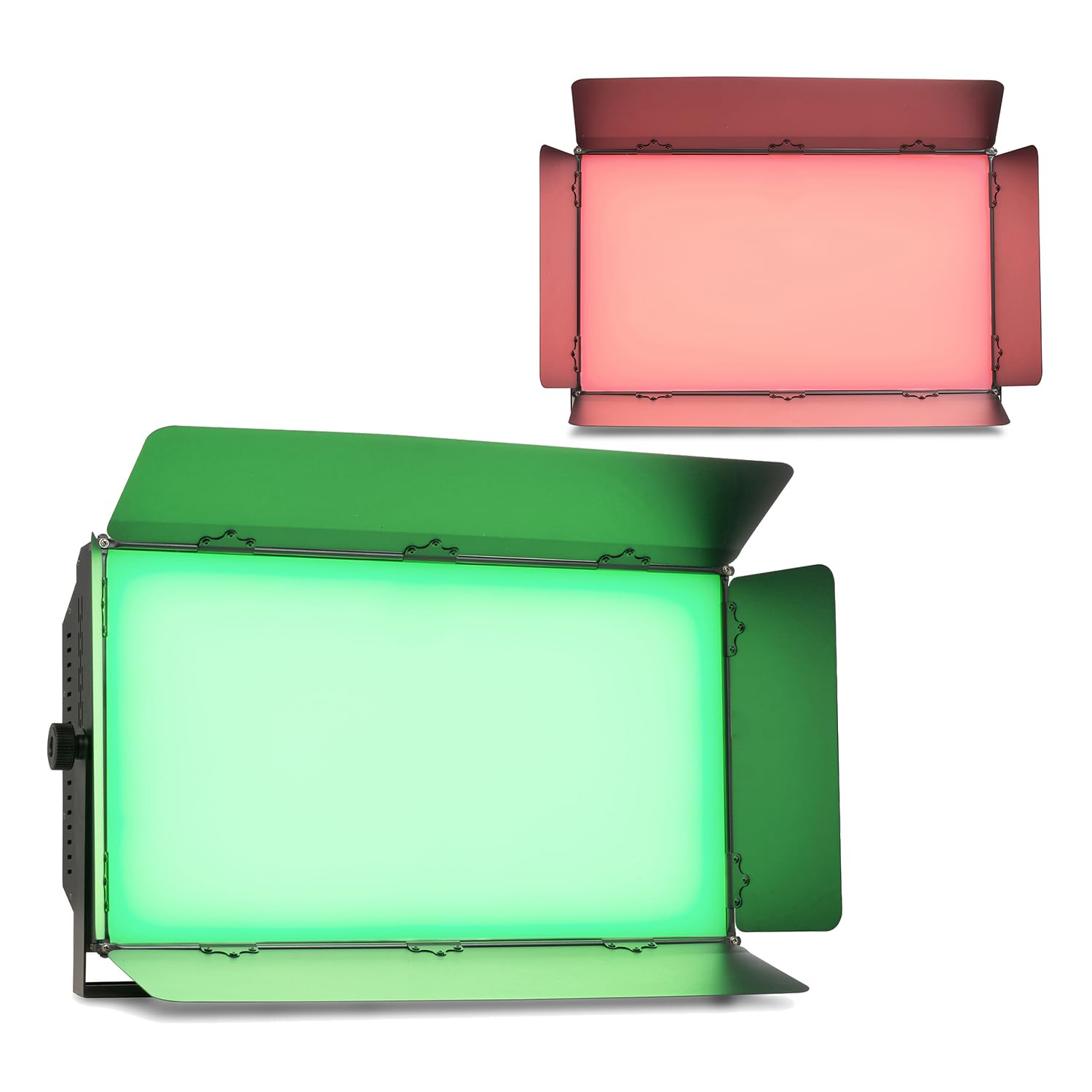 BeamZ 2X SFP300C LED Panel Softbox Photography & Video Lights, 300W RGBAL Studio Light Package, 2700K-8000K, DMX Control, Soft Panel Lighting Kit