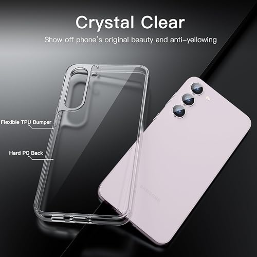 Miniatura 3 de JETech Funda para Samsung Galaxy S23+  S23 Plus 5G de 6.6 pulgadas, no se pone amarillenta, a prueba de golpes, funda protectora para teléfono,