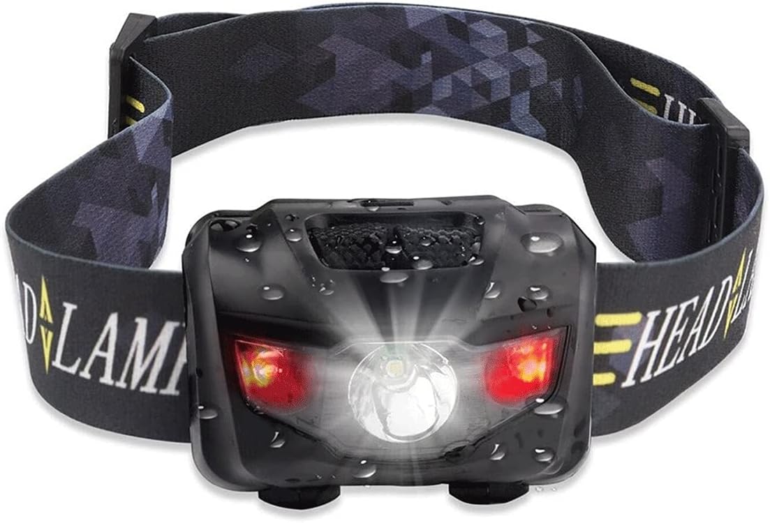 Headlight Mini HeadLamp 4 Light Modes Waterproof Super Bright Headlight Headlamp Torch Lanterna
