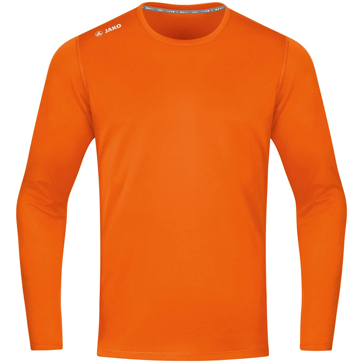 JAKO Run 2.0 Men's Running Sweatshirt Neon Orange