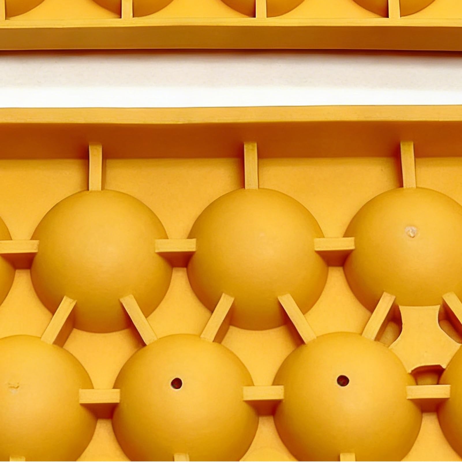 Eiskugelform 26-fach Silikon Kugelform mit Einfacher Entnahme