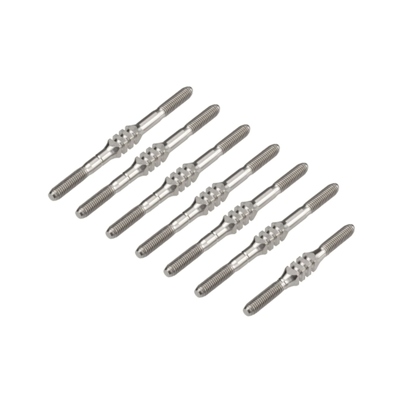 J Concepts 2585 Fin Titanium Turnbuckle Set - 7Pc, for B64/B64D