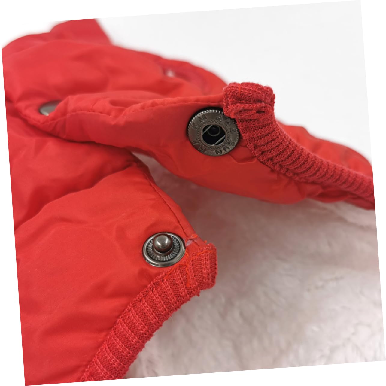 BESPORTBLE 3pièces Gilet Chien Hiver Chaud Réfléchissante pour Chiens De Compagnie Vêtement Doublé Coton pour Activités Intérieures Et Extérieures Rouge XS