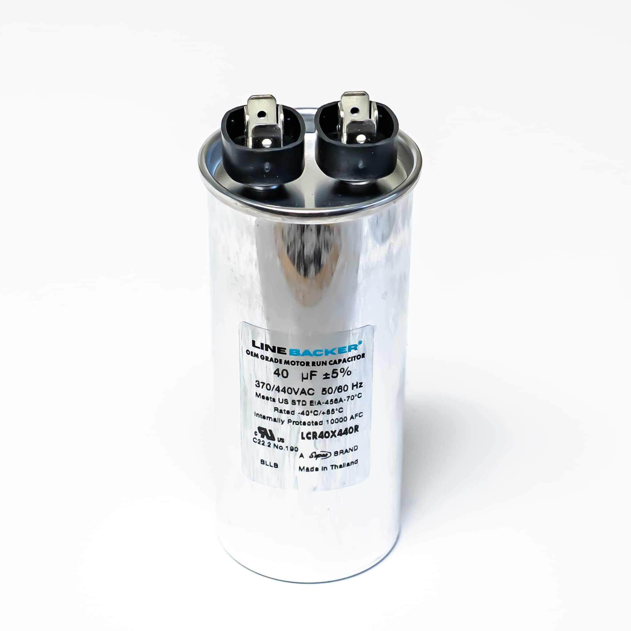 その他 Logicool LPRC-14500 Supco Capacitor Round Run 40 uf 370/440 Volts for HVAC