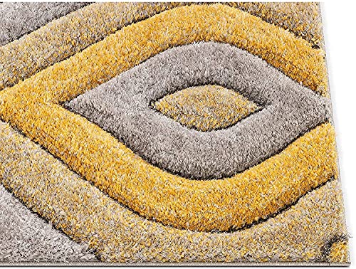 Image of Modern Soft 3D Shaggy Fur Carpets for Living Room Thick Fluffy Rugs for Bedroom, 6x8 feet, Multi Color