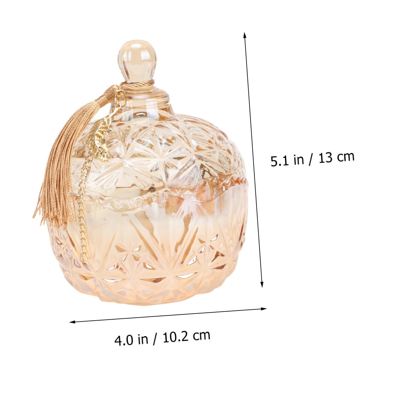 ORFOFE Candela Profumata alla Soia in Barattolo Rosa, Cera Naturale senza Fumo, Atmosfera Romantica per Decorazione Elegante e Delicata per Interni