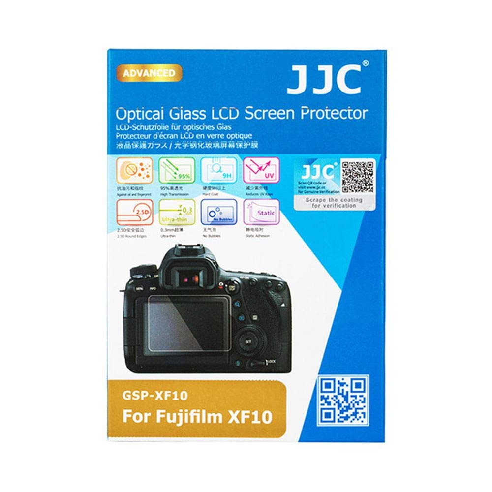 JJCGSP-XF10 0.3mm Optical Glass LCD Screen Cover Protector for Fujifilm Xf-10