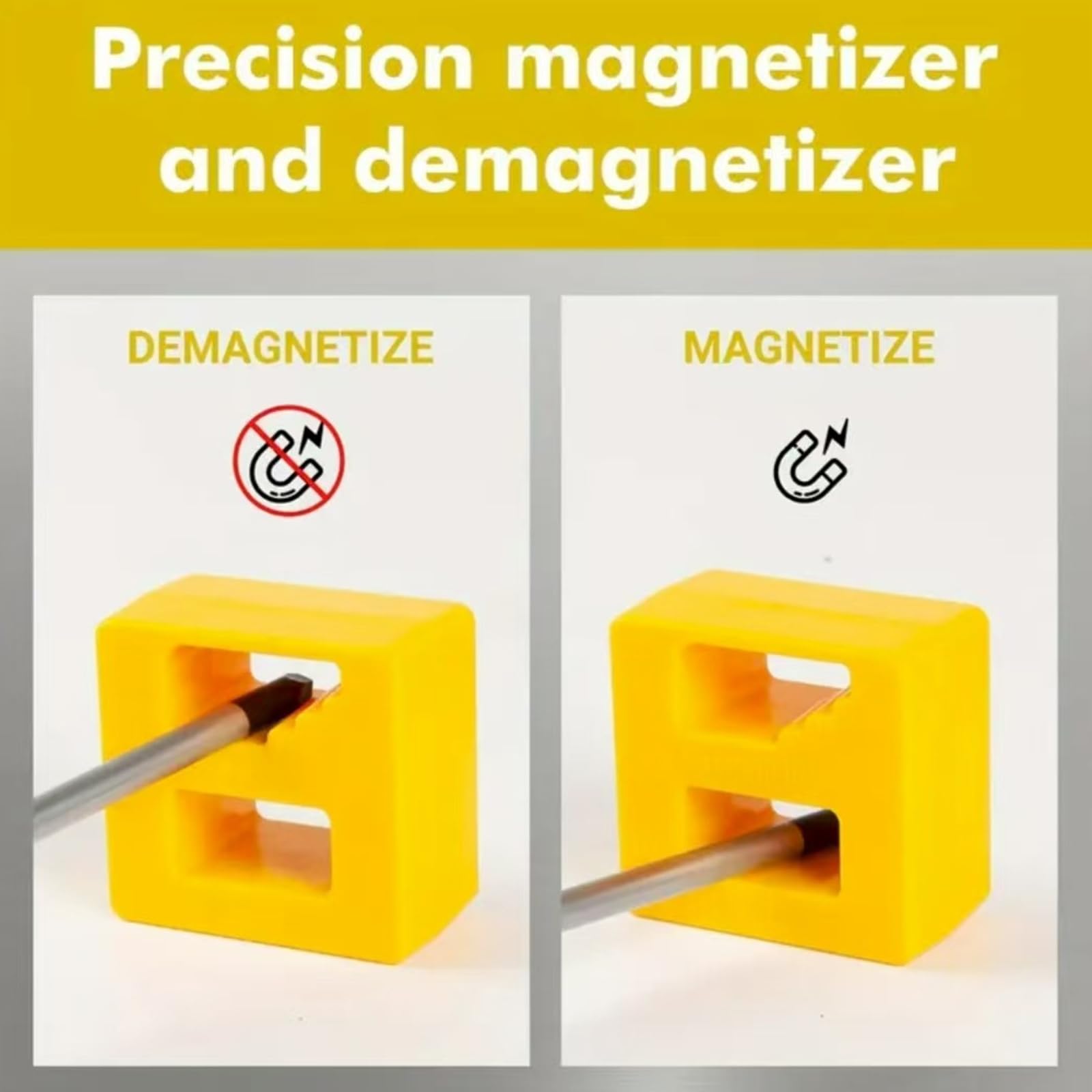 Juego de destornilladores magnéticos con fuertes cabezales magnéticos, estructura de acero y ergonómico para la reparación de aparatos electrónicos y amplio juego de herramientas de destornillador