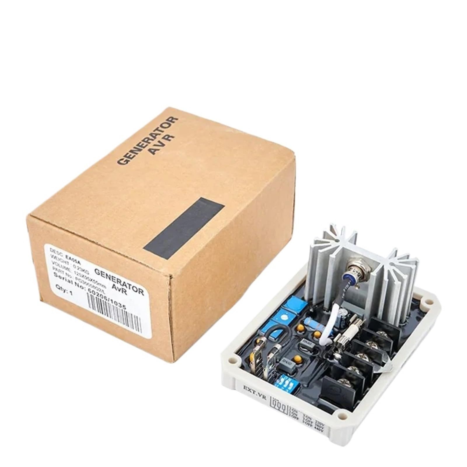 WQGQPXOB 1pcs EA05A AVR Automatic Voltage Regulator Stabilizer Circuit Board Control Module 100KW Diesel Generator Parts