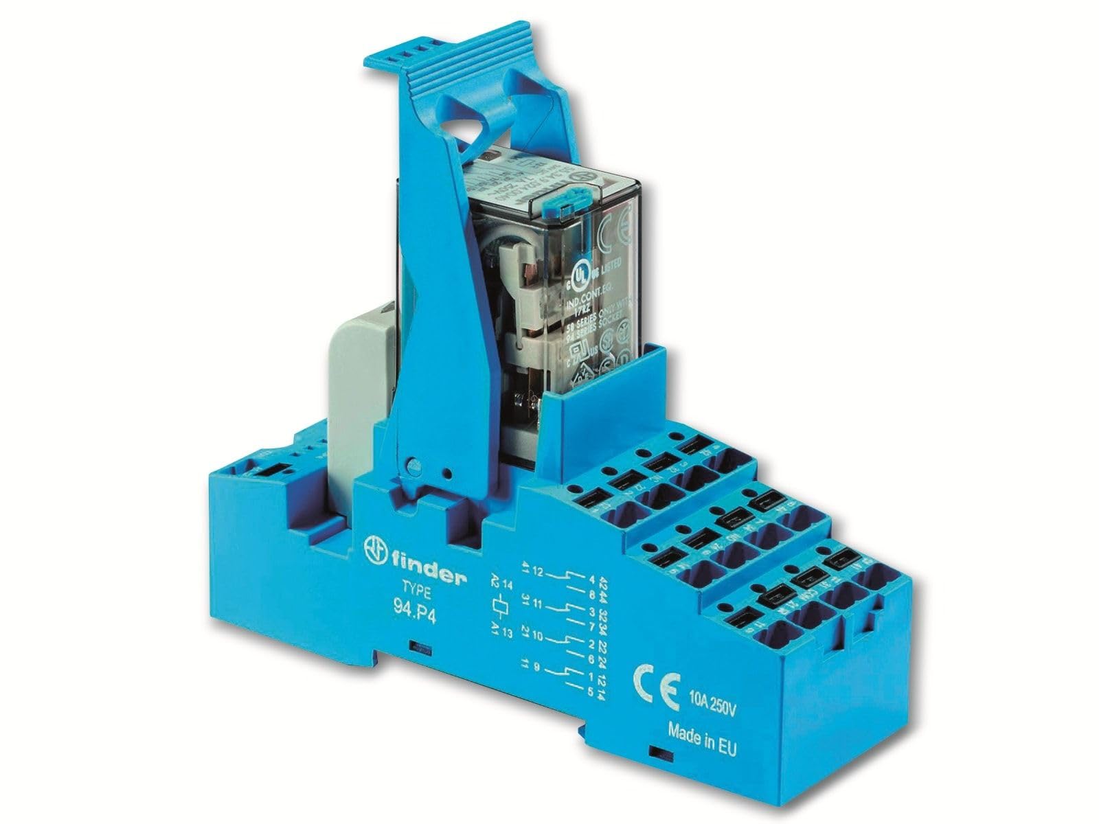 Finder Koppelrelais 4 Wechsler 58.P4.9.024.0050 Produktbeschreibung