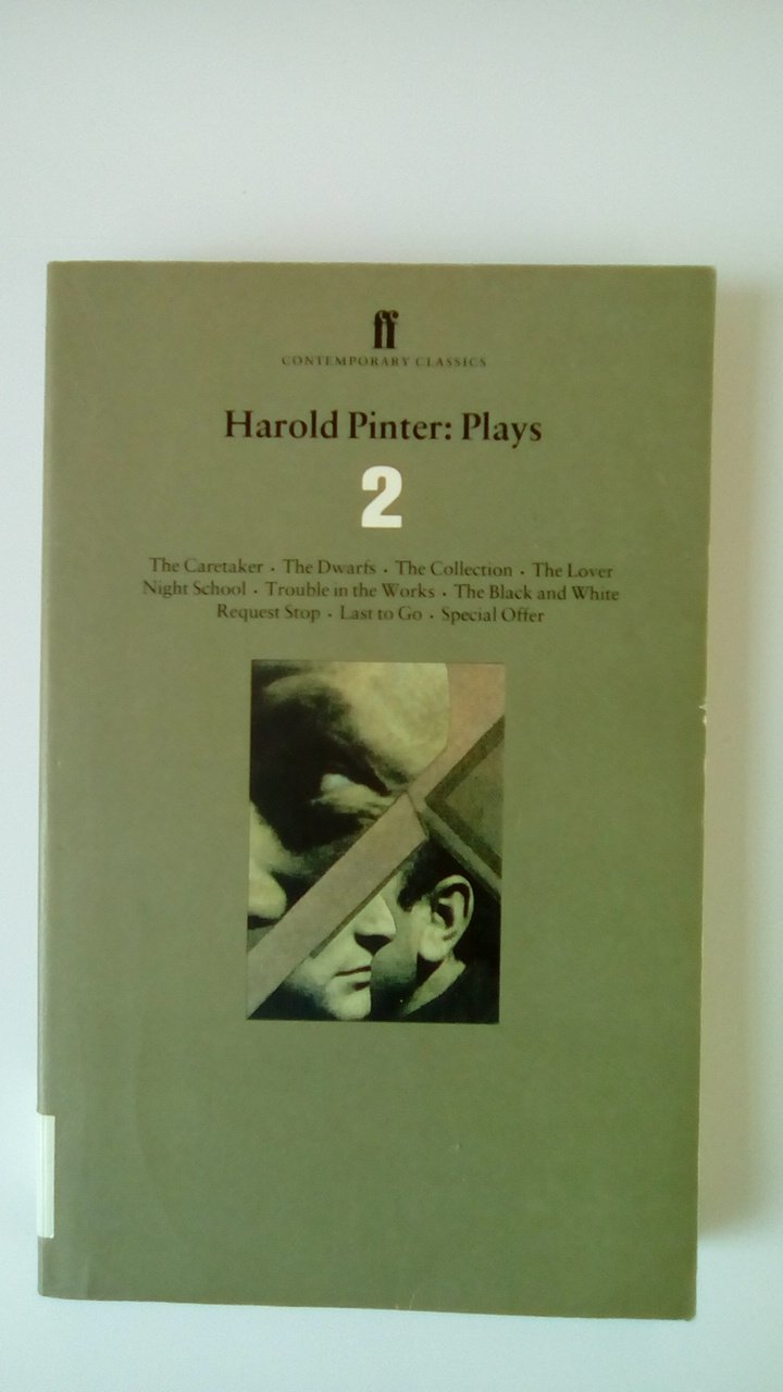 Plays2 The Caretaker Night School The Dwarfs The  by Harold Pinter PAPERBACK