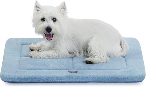 Miniatura 35 de Made4Pets Cojín Cama para Jaula de Perros Medianos y Grandes, Lavable y Reversible, Tapete Antideslizante para Perrera para un Sueño Acogedor, Cama