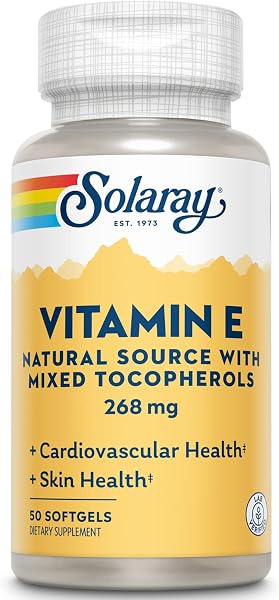 Solaray Vitamin E 400 IU 50 Pearls