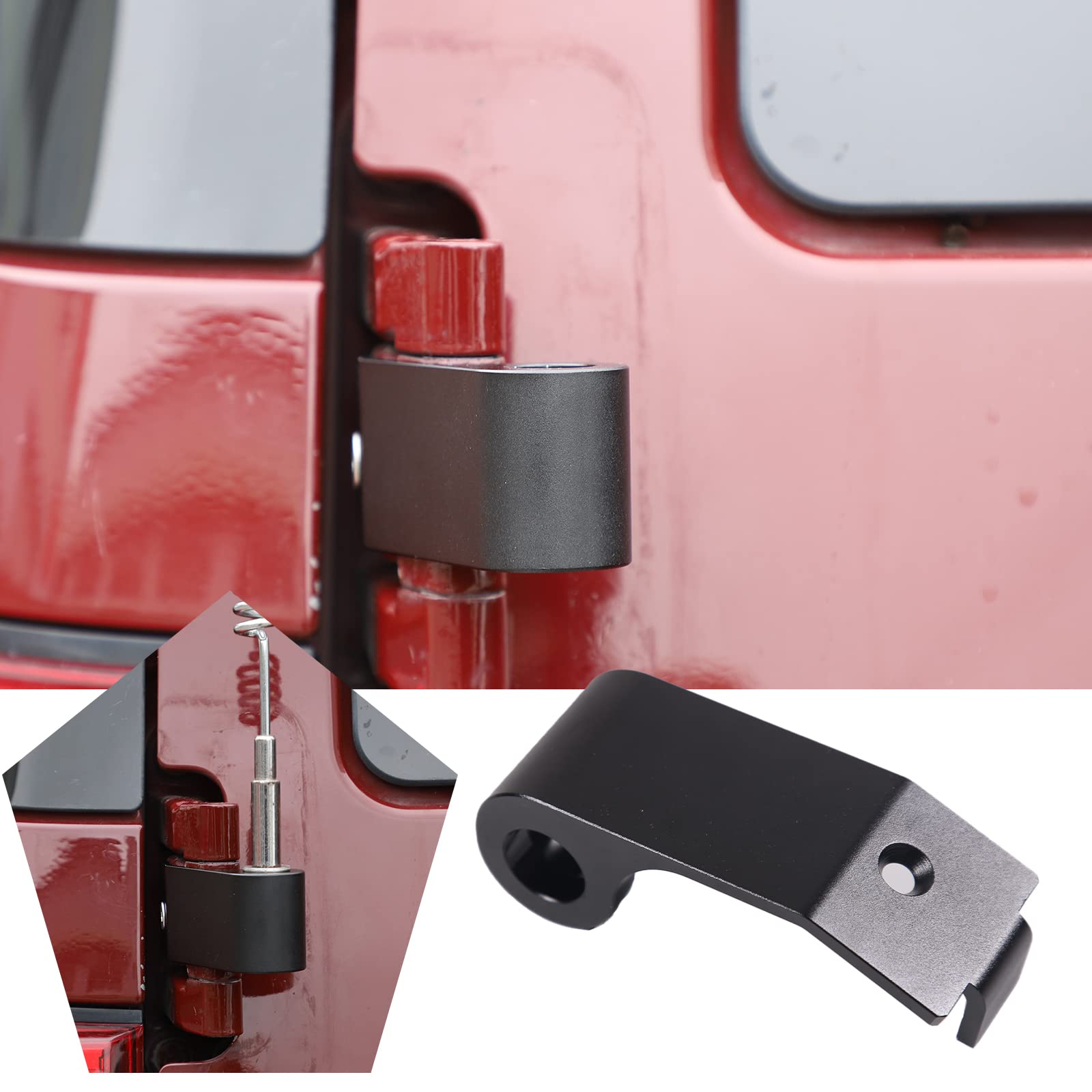 for Toyota FJ Cruiser 2007-2021 car Tailgate Antenna flagpole Bracket Antenna flagpole mounting Metal Base (Style A)