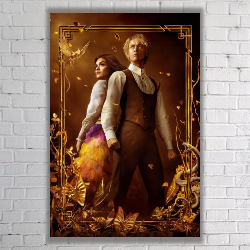 The Ballad of Songbirds and Snakes Movie Poster, Paper Canvas Unframed Wall Art Print Picture Decor, Living Room Accessories, Christmas Gift