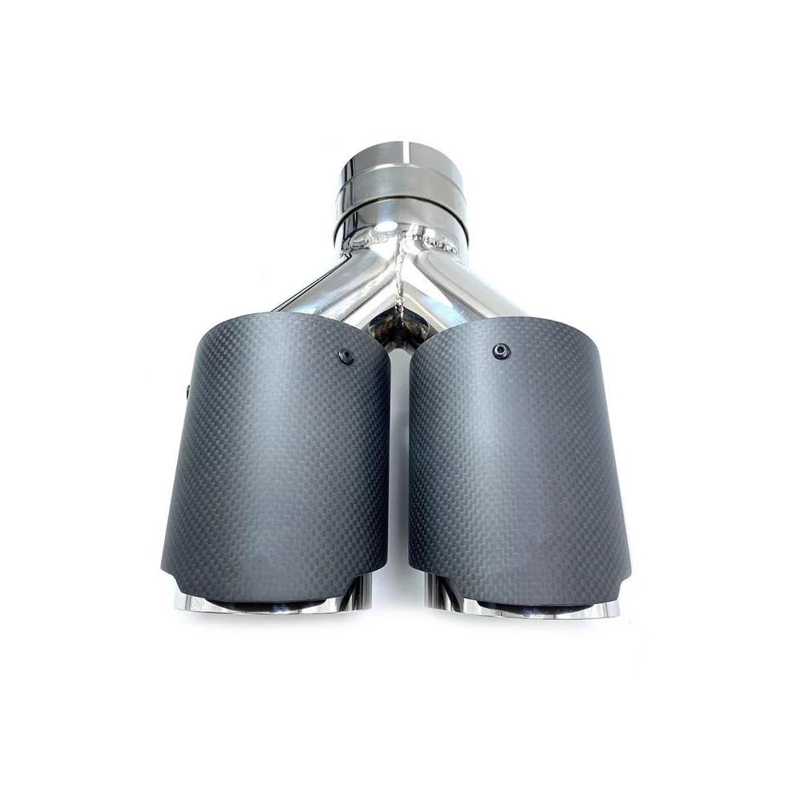 Cola de escape universal de acero inoxidable 304 con salida de 101 mm 7
