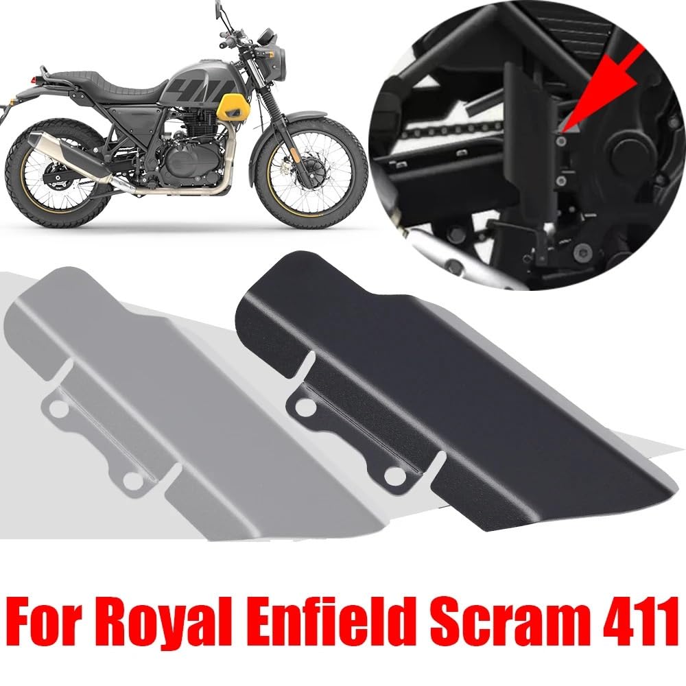 HUISÌ Adatto for Royal Enfield Royal Enfield SCRAM 411 SCRAM411 Accessori Retro Protezione cilindro freno posteriore Copertura protettiva