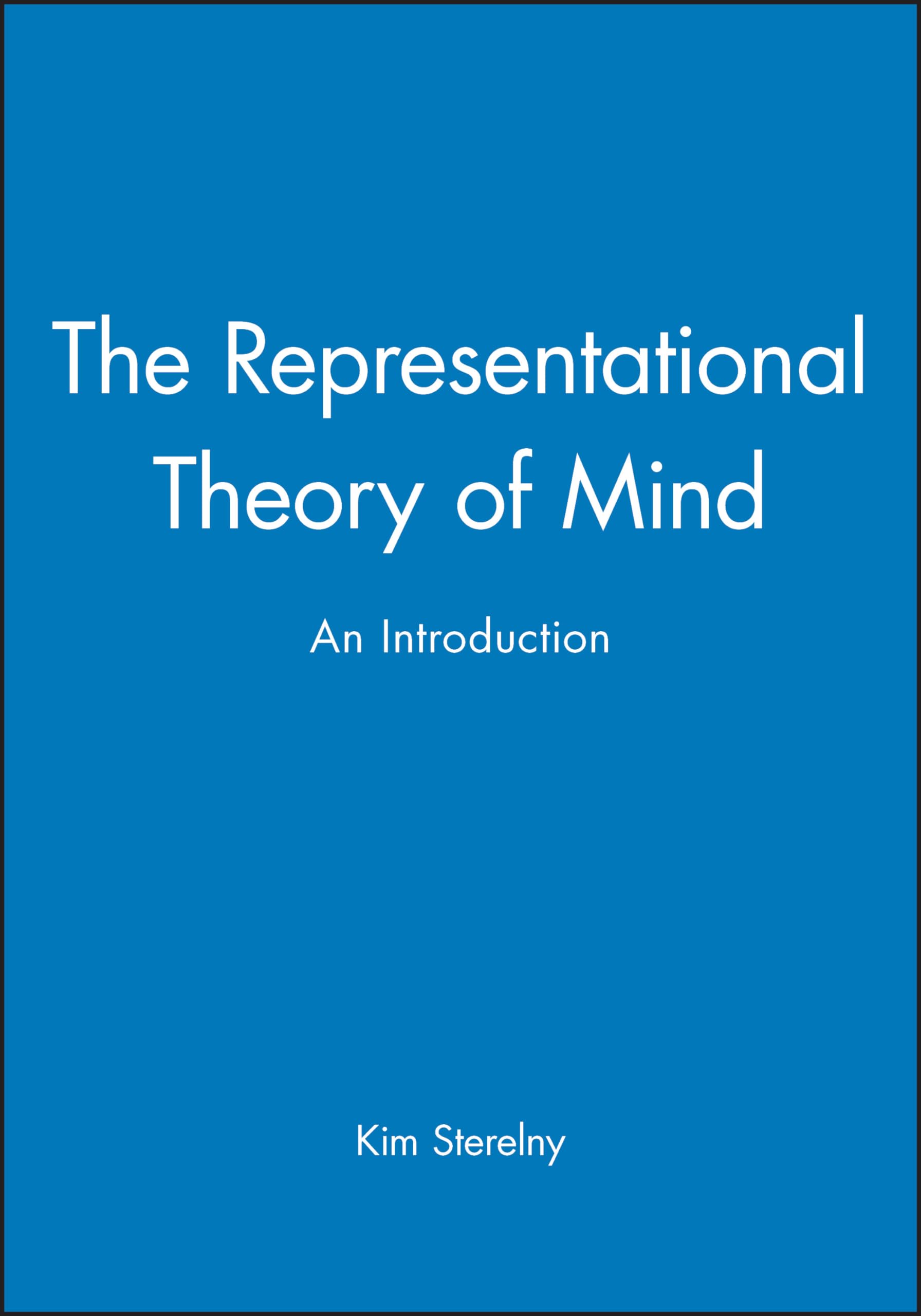 The Representational Theory of Mind: An Introduction