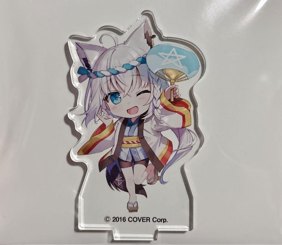 ドデカミン　ホロライブキャンペーン　オリジナルミニアクリルスタンド　白上フブキ ホロライブ】『ドデカミン×ホロライブキャンペーン』オリジナル