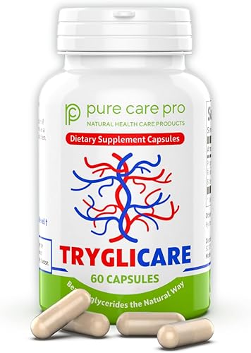 Tryglicare - Suplementos para bajar triglicéridos totalmente naturales para mantener niveles saludables de triglicéridos como un suplemento diario,