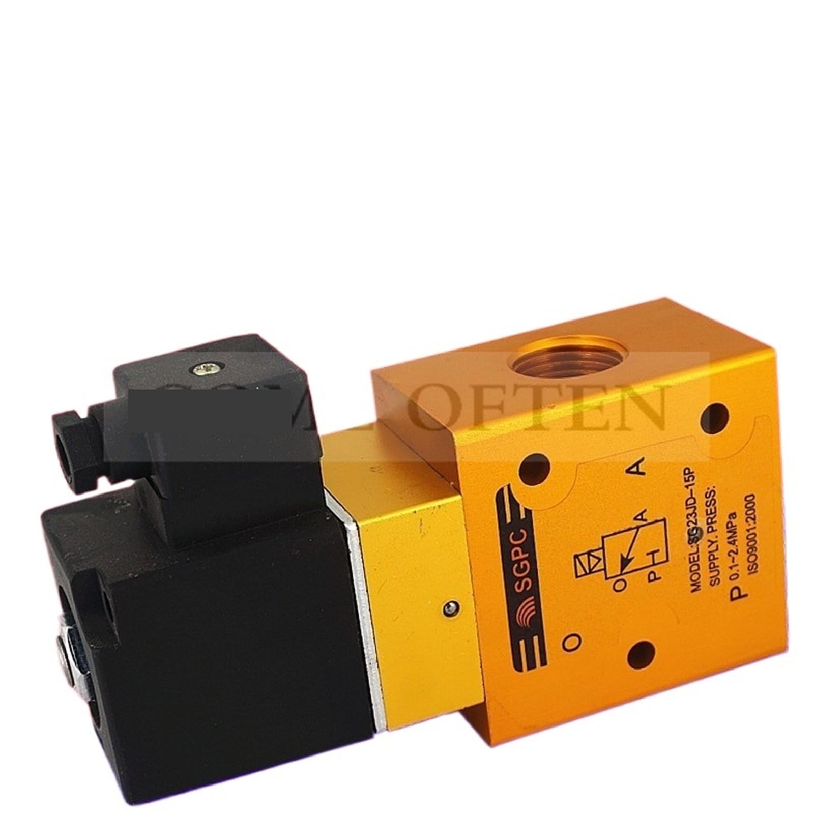 Vanne électromagnétique haute pression G1/2 pour sécuriser vos réseaux