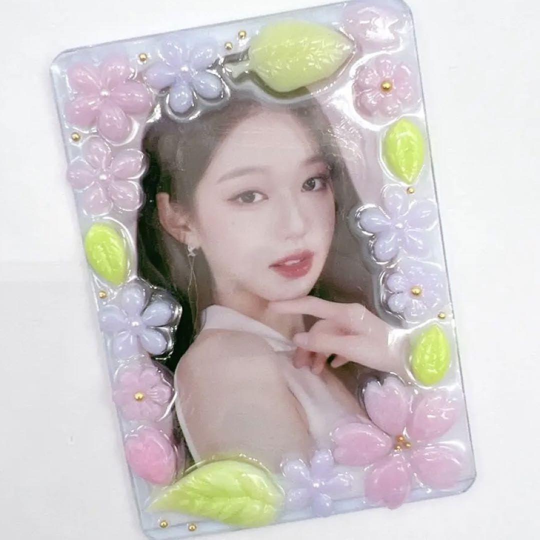 Amazon.co.jp: 韓国 トレカ トレカケース デコ 硬質ケース レジン