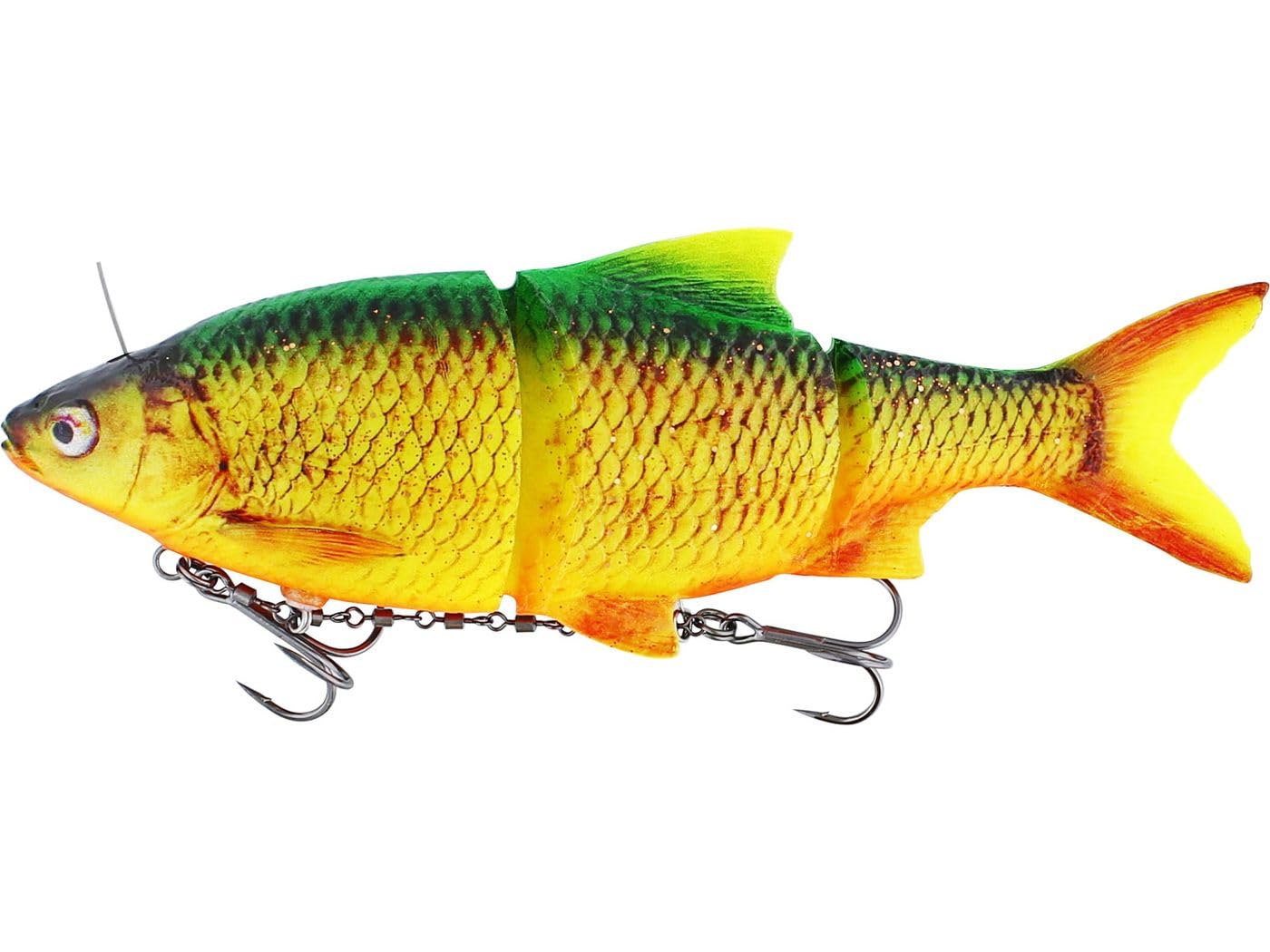 Westin Ricky The Roach Inline Rubber Fish Colour: Firetiger Rudd, Length / Weight / Swimming Behavior 25 cm / 210 g / Sinking