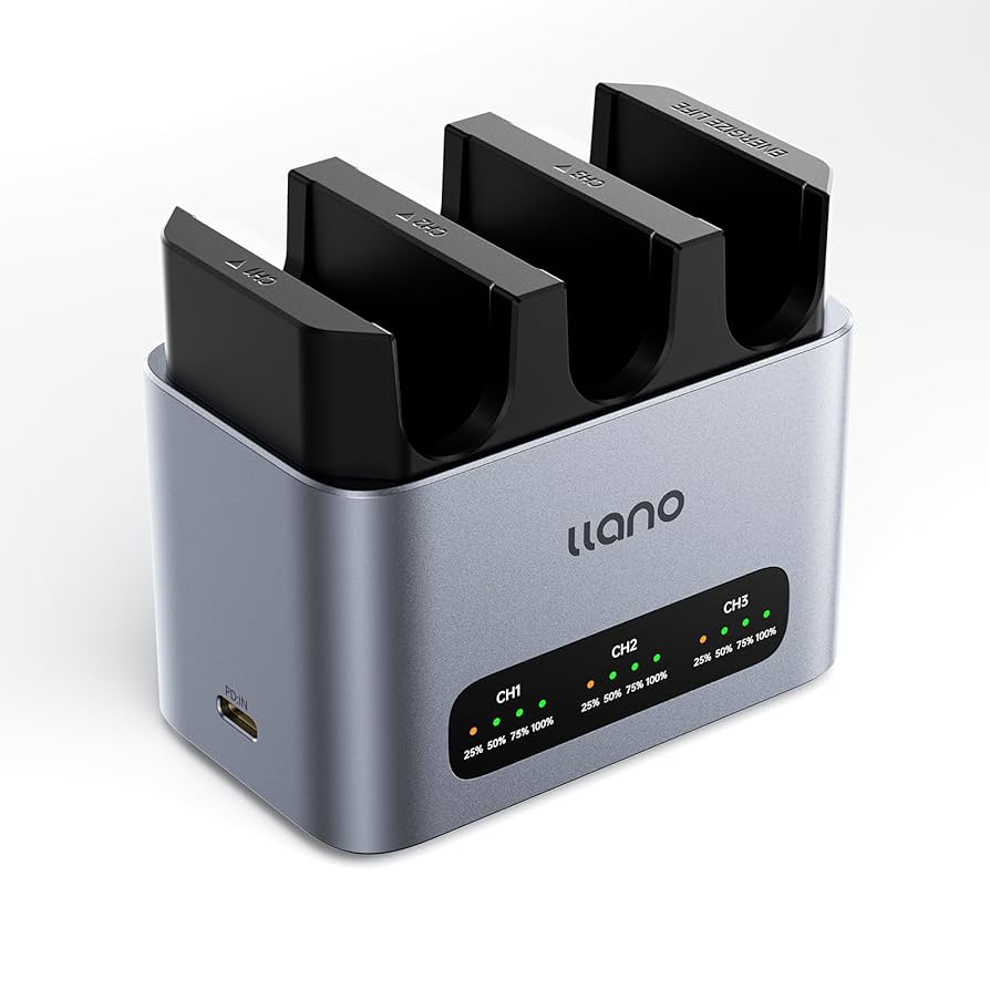 Fujifilm NP-w126S バッテリーllano チャージャ　X100Ⅵ Amazon.com : llano NP-W126S Battery 30W Fast Charger for