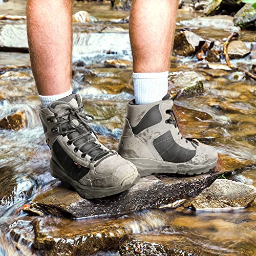 Image of NORTIV 8 Men's Waterproof Lightweight Military Tactical Work Boots Outdoor Hiking Combat Motorcycle Boots