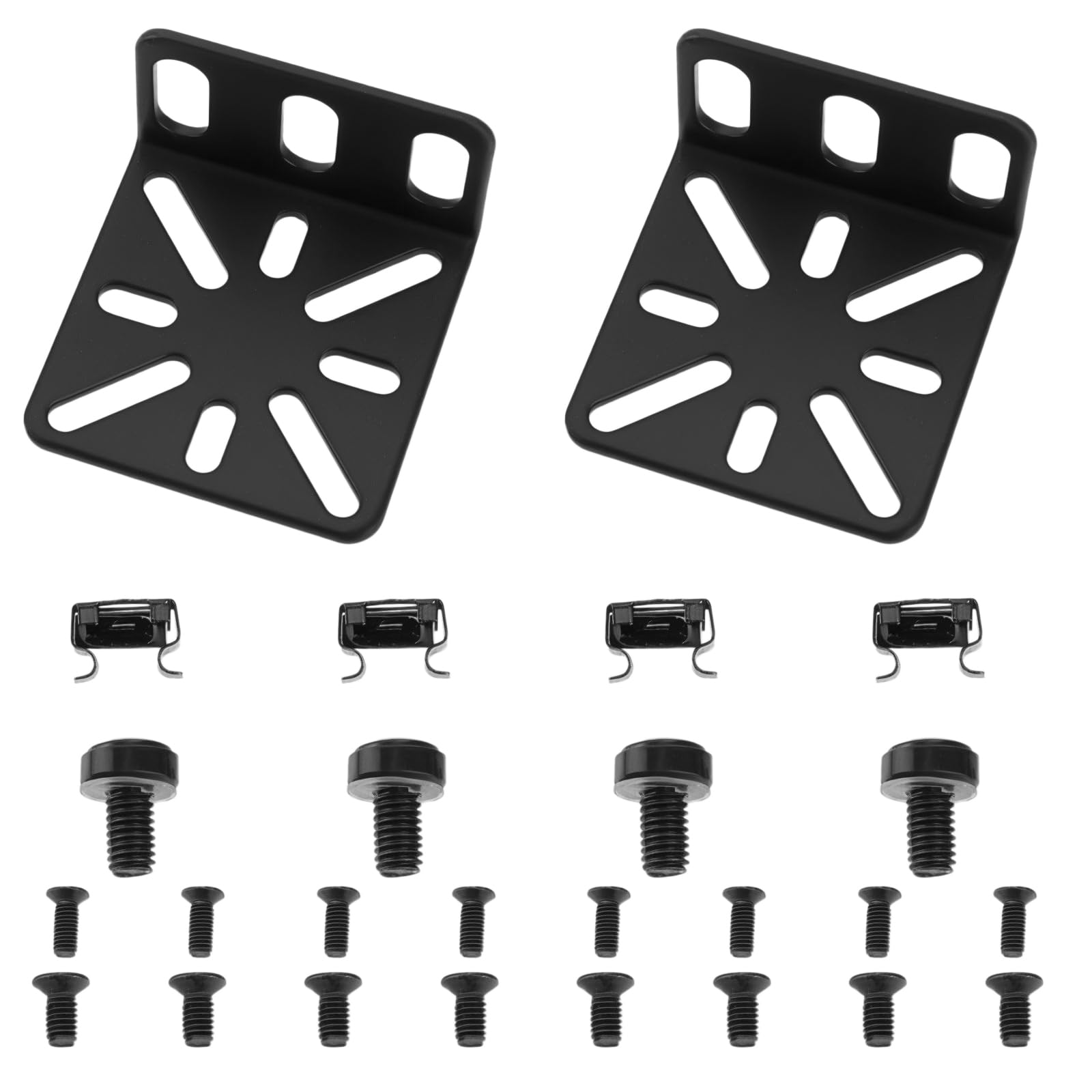 Kit Montaggio Rack Regolabile 13-35mm - Compatibile Con Netgear, Cisco, D-Link - Foto 2