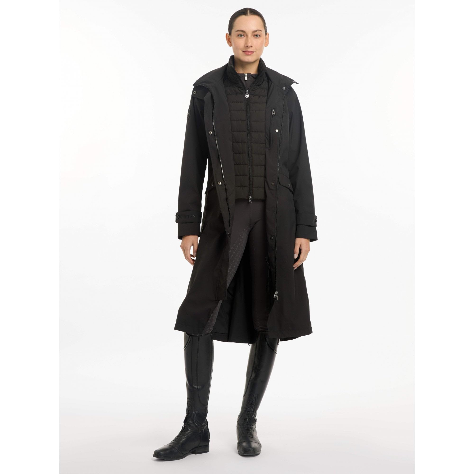 LeMieux Amelie Damen Reitmantel, wasserdicht, leicht