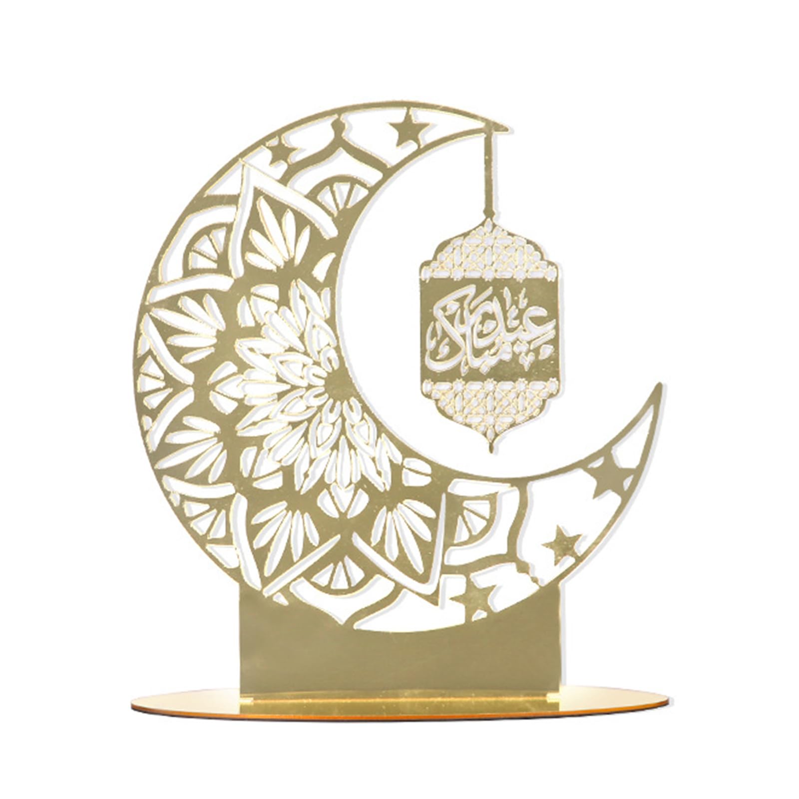 Tsophreniq Shape Acrylics Ornament Desk Decoration Eid Festival for Eid Celebration Supply Party Holiday