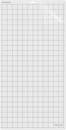 Vista 32 de REALIKE Alfombrilla de corte de 12 x 12 para Silhouette Cameo 5/4/3/2/1 (3 alfombrillas – agarre estándar, agarre ligero, agarre fuerte)