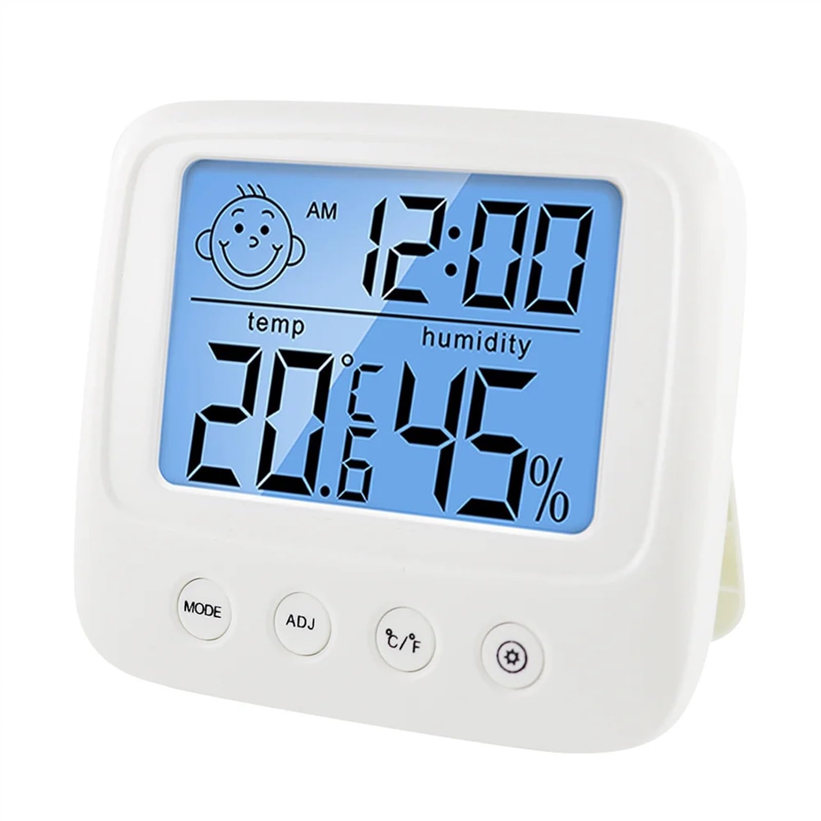 SBSSYVLMV Digital LCD Indoor Convenient Temperature Sensor Humidity Meter Thermometer Hygrometer Gauge(E0828)