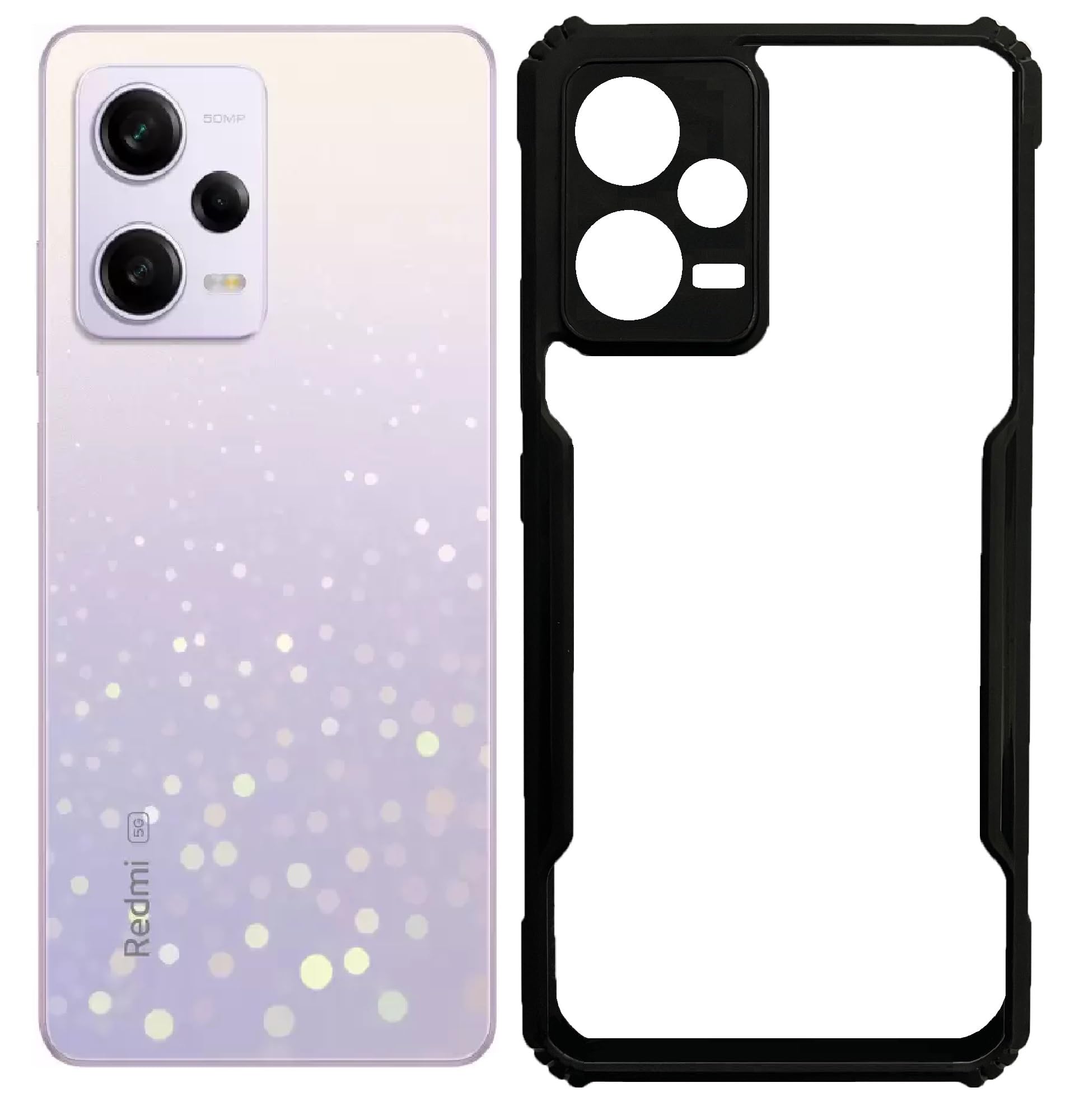 Carrywrap transparent hard back cover case for Redmi Note 12 Pro 5G (B0CHK7F4LP) Amazon Price History, Amazon Price Tracker